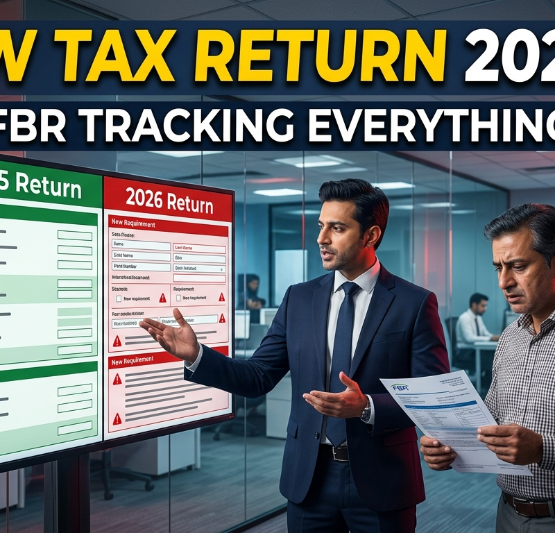 FBR Proposed Tax Return 2026 vs 2025 – Major Changes Explained