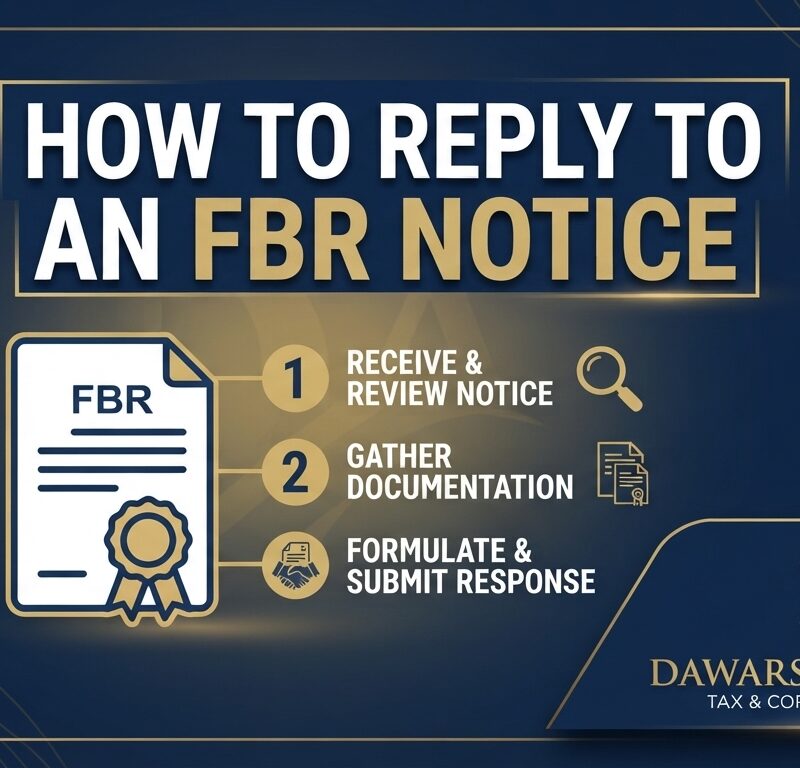 How to Reply to an FBR Notice: Step-by-Step (2026)